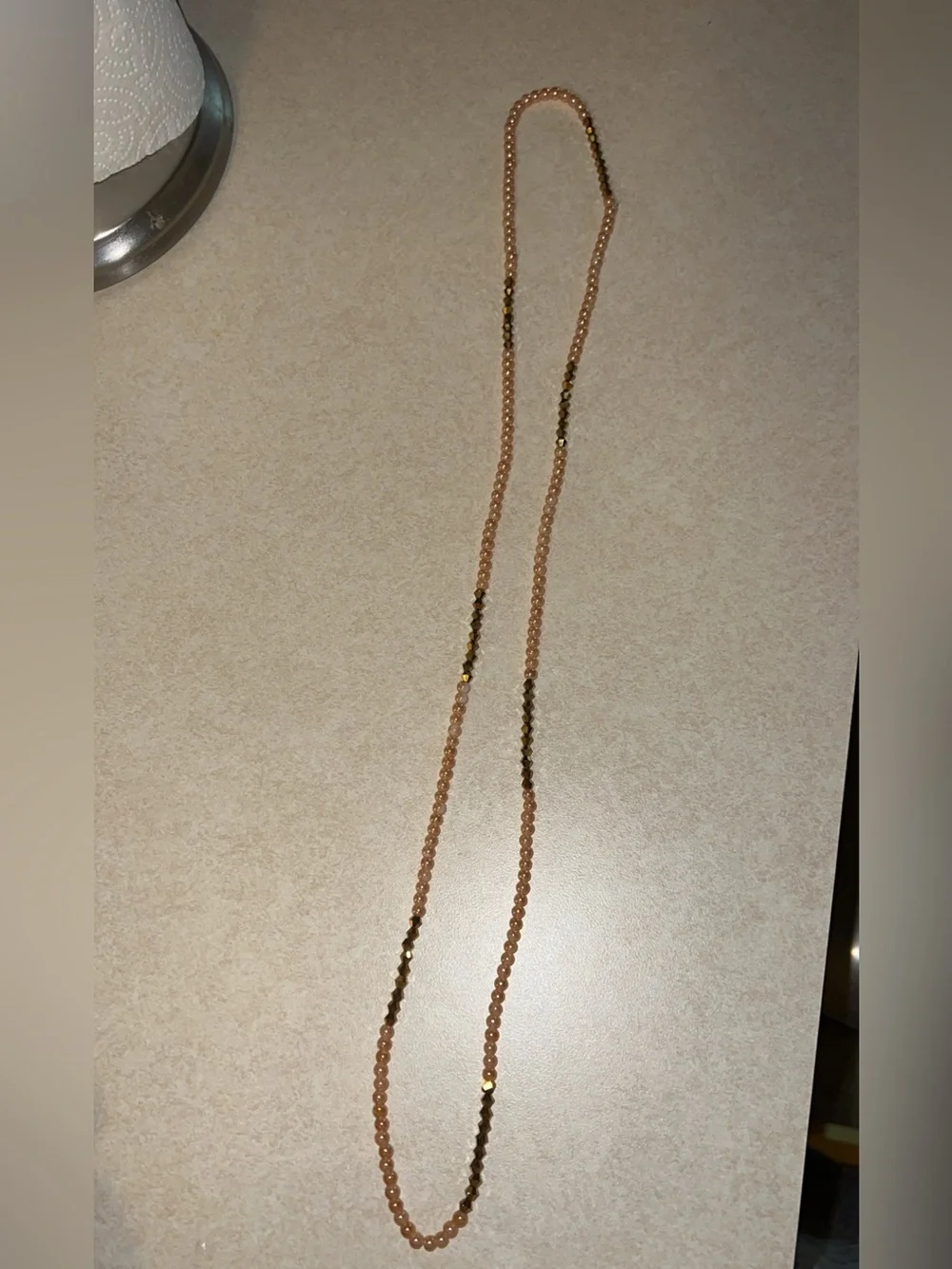 Beige Gold Layer Waist Beads | Handmade Boho Beach Body Chain
